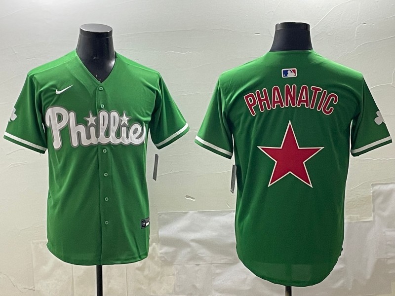 Men Philadelphia Phillies Phanatic green Limited 2025 MLB Nike jersey
